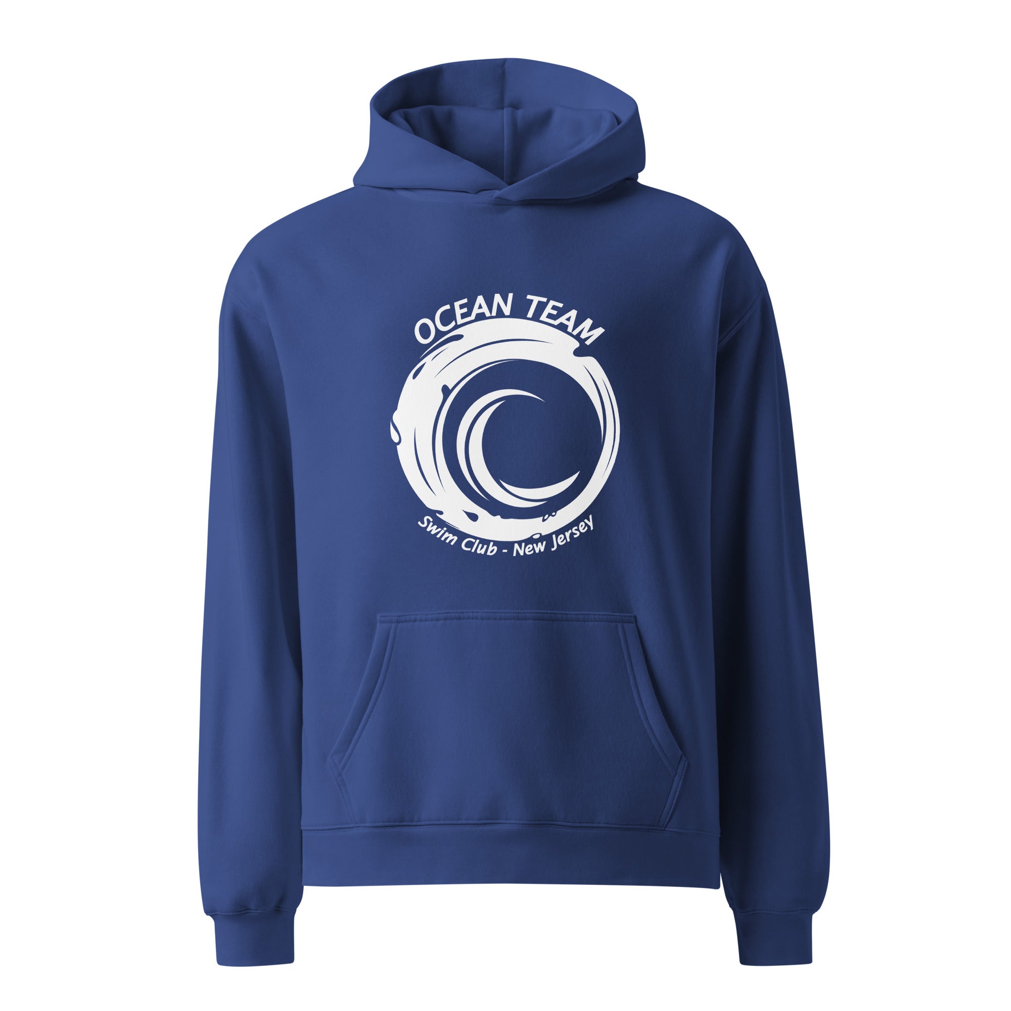 OCSC Ocean Team Unisex Oversized Hoodie Ocean City Swim Club